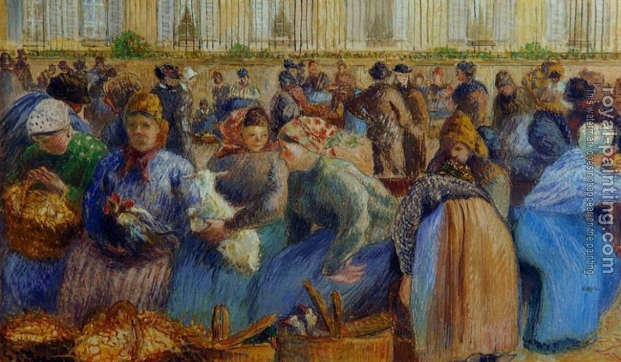 Camille Pissarro : The Egg Market Camille Pissarro : The Egg Market